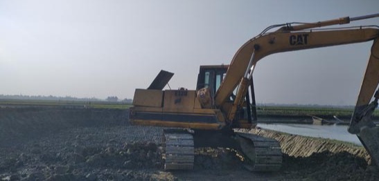 হাওরে কৃষি জমির মাটি কাটছে অসাধু ব্যবসায়ীরা
