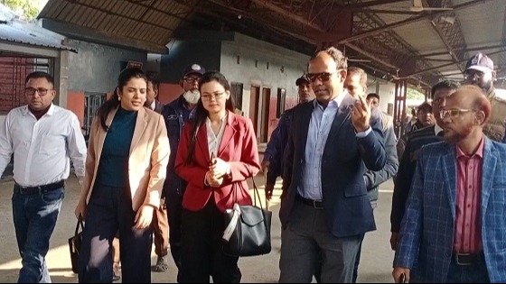 রহনপুর ট্রানজিট পরিদর্শন করলেন ঢাকা মিশনের উপ-প্রধান