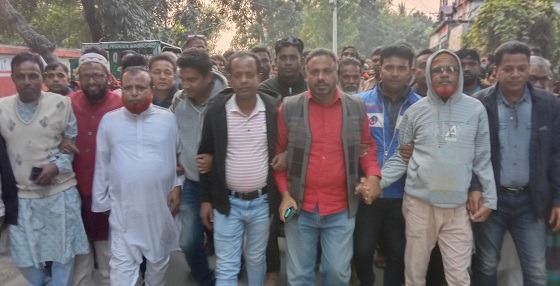 খুলনা জেলা বিএনপির আনন্দ মিছিল