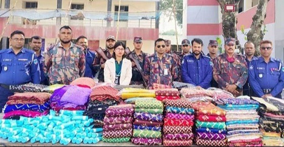 বেনাপোলে ভারতীয় পণ্য জব্দ