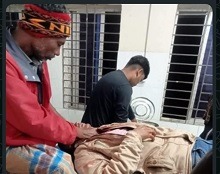 ভূরুঙ্গামারীতে স্বামীর গলা কাটল স্ত্রী