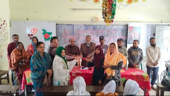 সাতক্ষীরার ডিবি গার্লস স্কুলে মহান বিজয় দিবস পালন