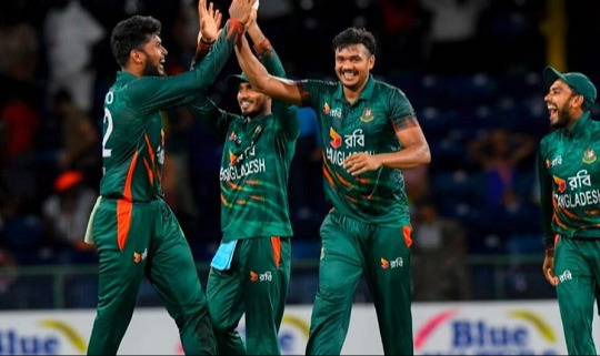 আইসিসির র‌্যাঙ্কিংয়ে তাসকিনের বড় লাফ