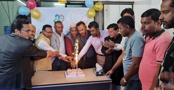 হিলিতে বৈশাখী টেলিভিশনের ২০তম প্রতিষ্ঠা বার্ষিকী উদযাপন