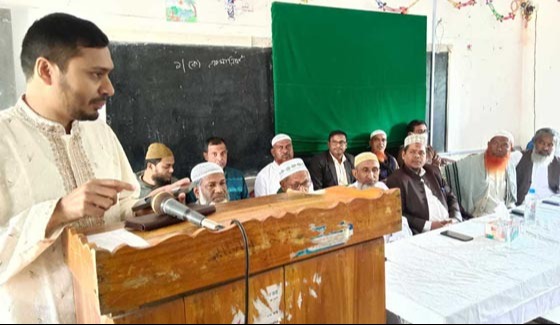 চৌমুহনী মাদ্রাসায় স্বরাষ্ট্র উপদেষ্টার একান্ত সচিবের মতবিনিময়