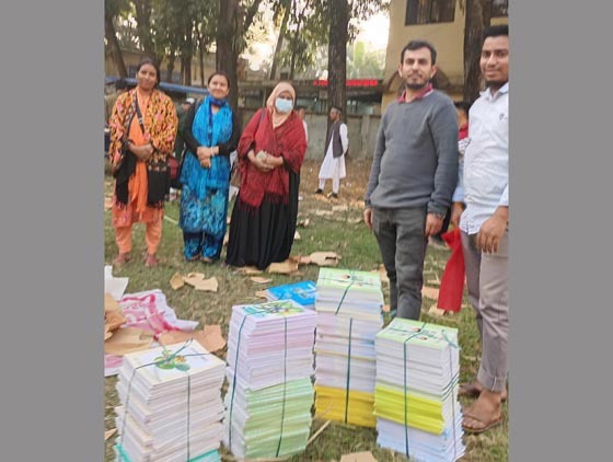 চাঁদপুরের শিক্ষা প্রতিষ্ঠানে বিনামূল্যের পাঠ্যবই সরবরাহের শুরু