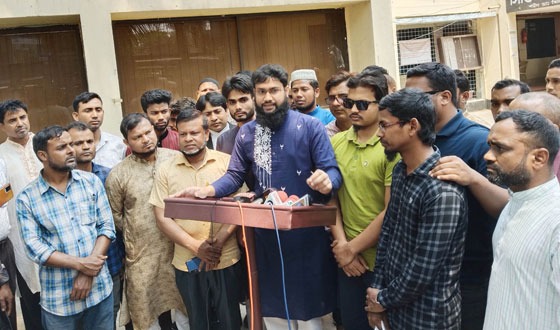 কুড়িগ্রামে জেলা স্বাস্থ্যবিভাগের দুর্নীতি ও নানা অনিয়ম নিয়ে প্রেস ব্রিফিং