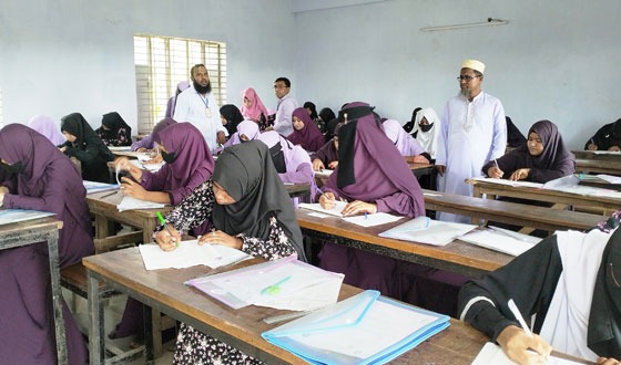 চাঁদপুরে এসএসসি-সমমানের পরীক্ষায় ৫৯১ জন অনুপস্থিত, বহিস্কার ১