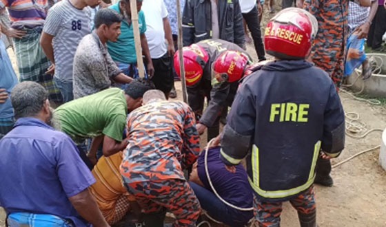 ঝিনাইগাতীতে কুয়া খুঁড়তে নেমে দুই ভায়রা নিহত
