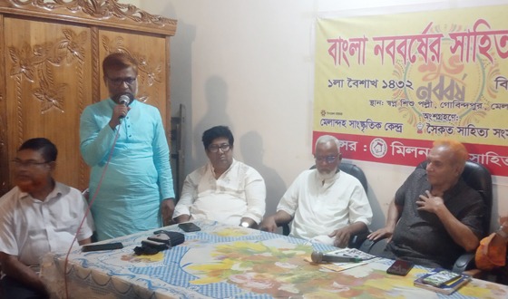 নববর্ষে সাহিত্যের আড্ডা