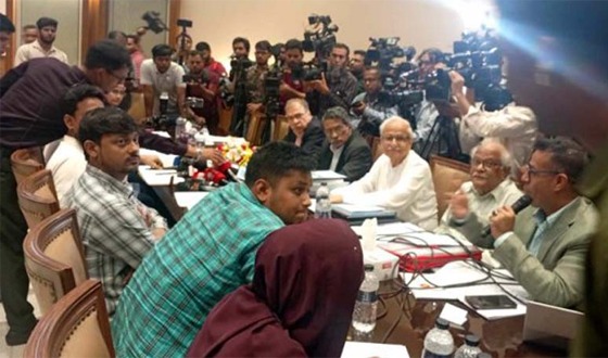 জাতীয় ঐকমত্য কমিশনের সঙ্গে বৈঠকে এনসিপি