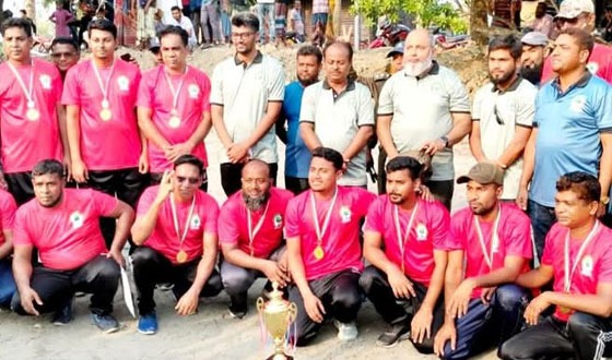 স্ন্দুরবন আন্তঃ রেঞ্জ ভলিবল খেলায় খুলনা রেঞ্জ চ্যাম্পিয়ন