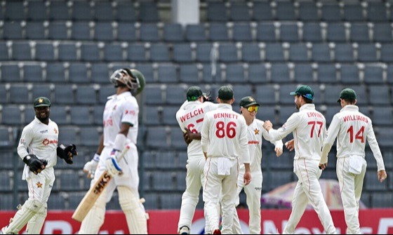 প্রথম দিন হতাশায় শেষে হলো টাইগারদের