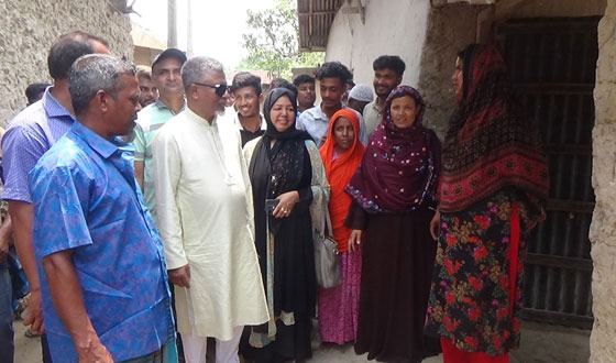 কালাইয়ে বিএনপি মনোনয়ন প্রত্যাশী আব্দুল বারী গণসংযোগ