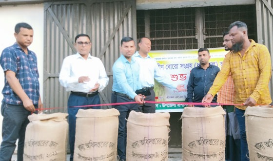 শ্রীমঙ্গলে অভ্যন্তরীণ বোরো ধান-চাল সংগ্রহ অভিযানেরর উদ্বোধন