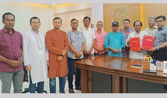 কবি নজরুল বিশ্ববিদ্যালয় ও লিংকন বিশ্ববিদ্যালয় কলেজের দ্বি-পাক্ষিক চুক্তি স্বাক্ষরিত