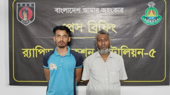রাজশাহীতে এক মণ গাঁজাসহ দুই  মাদক কারবারি  গ্রেপ্তার