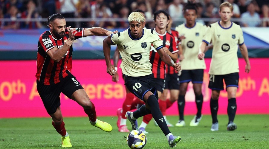 সিউল এফসির জালে বার্সার গোল বন্যা