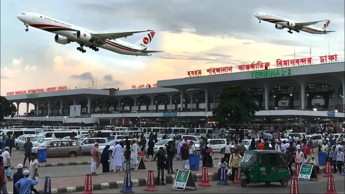চারদিকে উঁচু ভবনে শাহজালাল আন্তর্জাতিক বিমানবন্দরে বিমান চলাচলে ঝুঁকি বাড়ছে