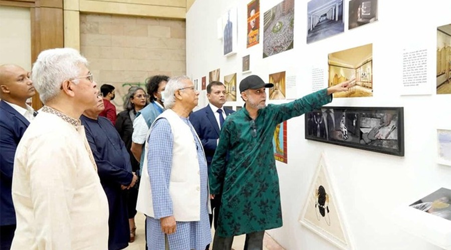 জুলাই স্মৃতি জাদুঘরের অগ্রগতি পরিদর্শন করলেন প্রধান উপদেষ্টা