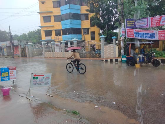 শ্রীমঙ্গলে ১১৮.৬ মি.মি. বৃষ্টিপাত রেকর্ড