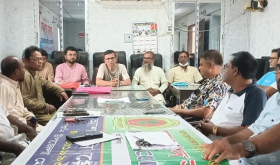 আশাশুনি প্রেস ক্লাবে অফিসার ইনচার্জের মতবিনিময় সভা