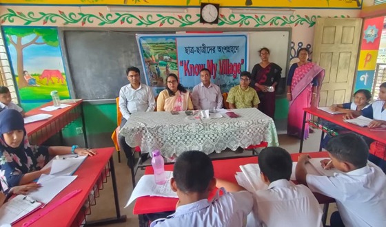 পিরোজপুর জেলা প্রশাসকের উদ্যোগ: নিজ গ্রামকে জানি