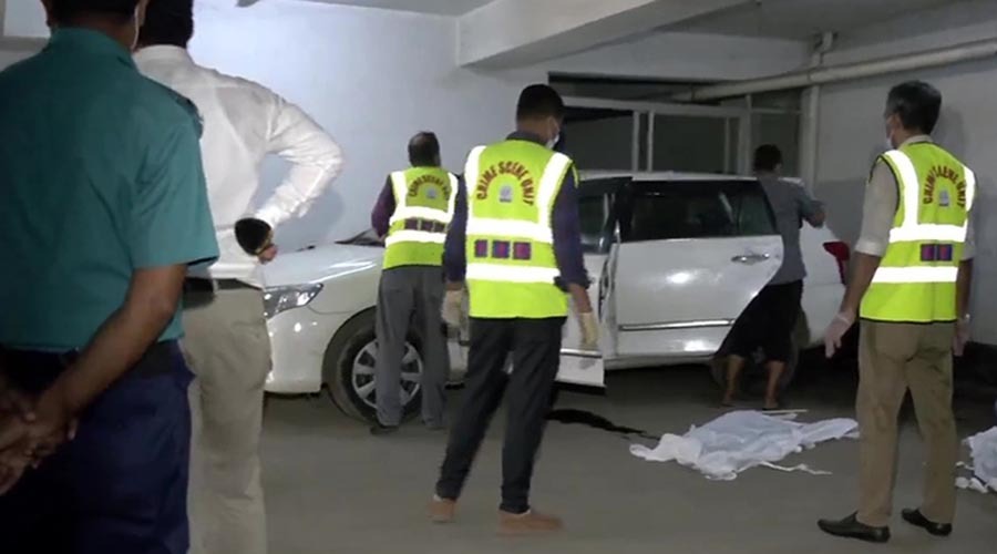 রাজধানীতে প্রাইভেটকারে থাকা ২ মরদেহের পরিচয় মিলেছে