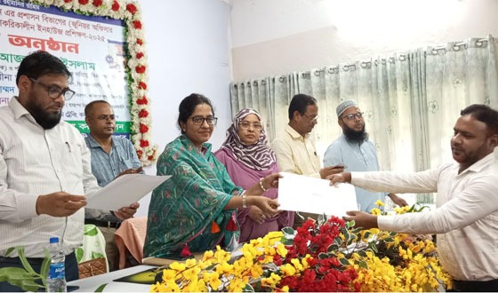 ফরিদপুর চিনিকলে কর্মকর্তাদের চাকুরিকালীন ইনহাউজ প্রশিক্ষণ সমাপ্ত