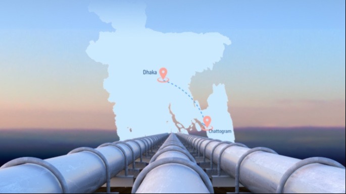 চট্টগ্রাম থেকে ঢাকায় পাইপ লাইনে জ্বালানি তেল সরবরাহ আনুষ্ঠানিকভাবে শুরু হচ্ছে