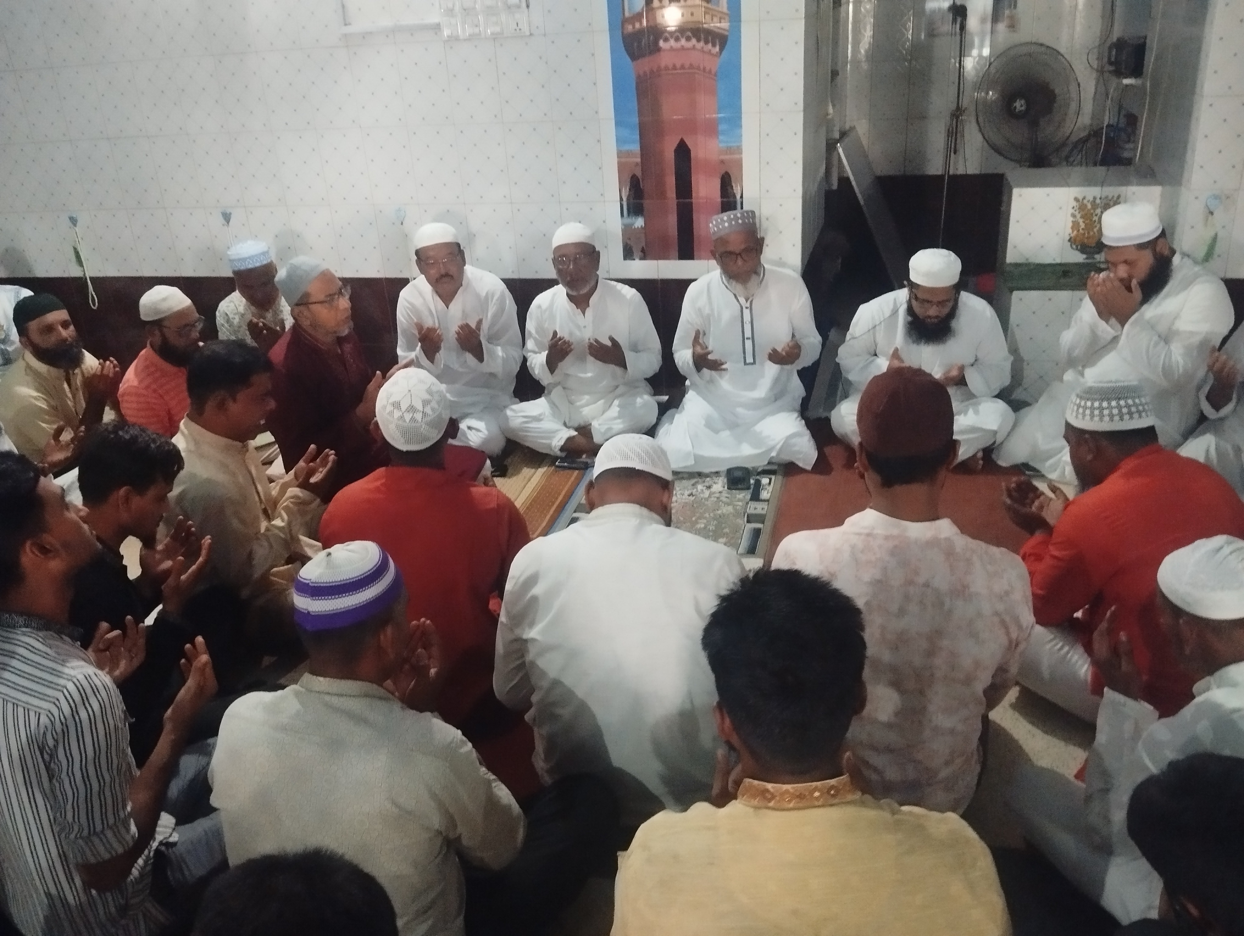 শরীয়তপুরে বেগম খালেদা জিয়ার জন্মদিন উপলক্ষে মিলাদ ও দোয়া