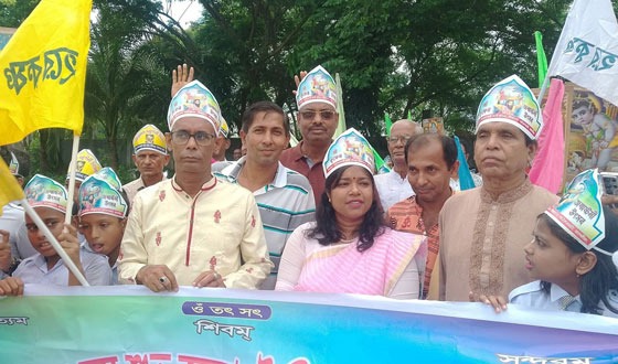 পাটিকেলঘাটায় শ্রীকৃষ্ণের জন্মাষ্টমী পালিত