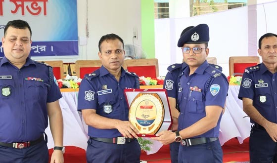 চাঁদপুর জেলা পুলিশের মাসিক কল্যাণ ও মাসিক অপরাধ পর্যালোচনা সভা