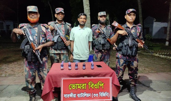 সাতক্ষীরায় এক সপ্তাহে ৭০ লাখ টাকার চোরাচালান পণ্য ও অবৈধ ঔষধ জব্দ