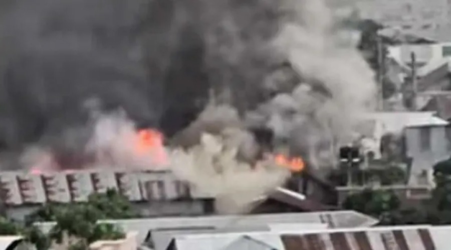 সাততলা বস্তির আগুন নিয়ন্ত্রণে