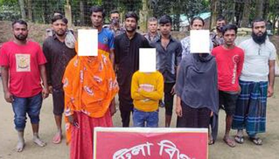 মহেশপুর সীমান্তে ১১ বাংলাদেশিকে ফেরত দিলো বিএসএফ