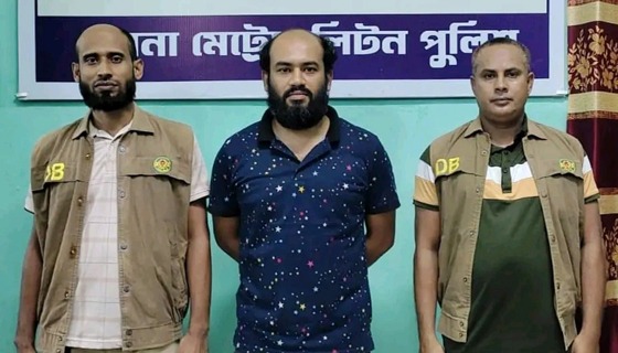 খুলনা ছাত্রলীগ নেতা বায়জিদ সিনা গ্রেফতার