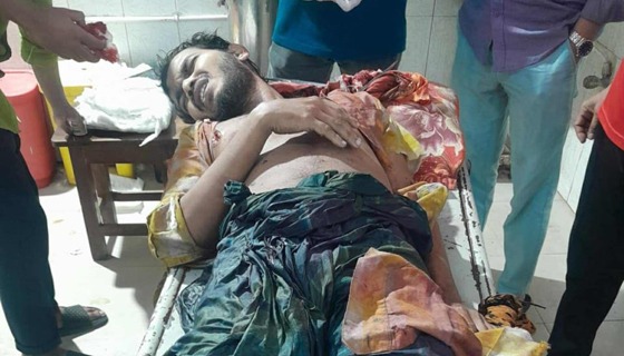 ইন্দুরকানীতে পরকীয়ায় বাধা দেওয়ায় যুবককে কুপিয়ে জখম