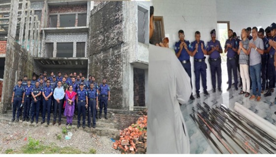 গুয়াগাছিয়ায় আইন শৃঙ্খলার উন্নয়নে পুলিশ ক্যাম্পের আনুষ্ঠানিক কার্যক্রম শুরু