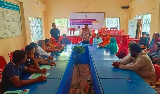 তারাগঞ্জে ব্রাক কর্তৃক বিদেশ ফেরতদের নিরাপদ অভিবাসনের জন্য কর্মশালা