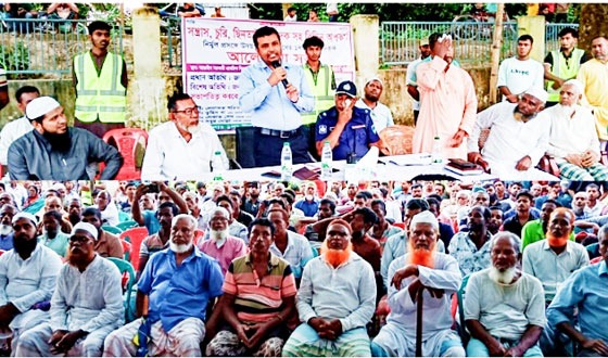 মোল্লাহাটে সন্ত্রাস, চুরি-ছিনতাই ও মাদক নির্মূলে সভা
