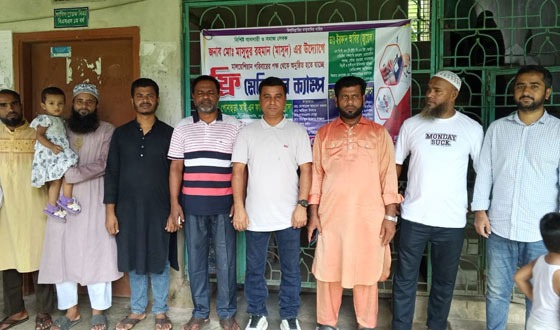 বাউফলে ফ্রি মেডিকেল ক্যাম্প অনুষ্ঠিত