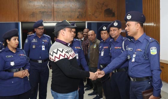 শেরপুরে পুলিশ সুপার কামরুল ইসলামের দায়িত্ব গ্রহণ