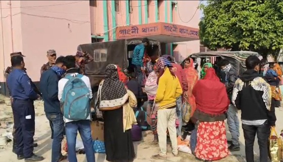 মেহেরপুরের গাংনী সীমান্তে ৩০ জনকে পুশ ইন