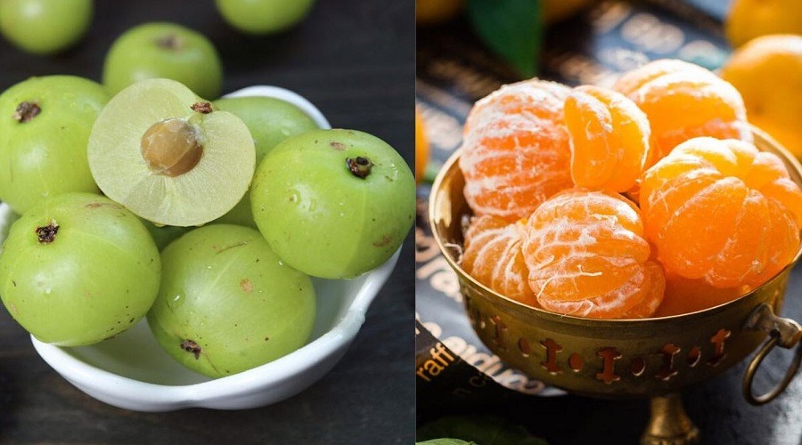 শীতে ত্বক ভালো রাখতে খান কমলা-আমলকী