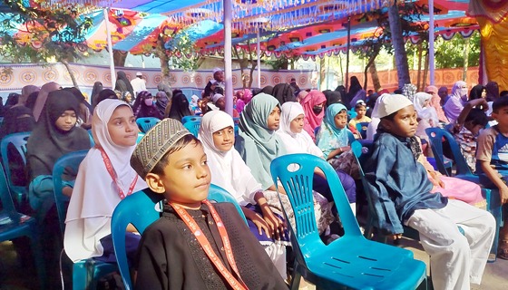 নড়াইল ফাতেমা (রাঃ) মহিলা মাদরাসার ক্রীড়া প্রতিযোগিতা ও পুরস্কার বিতরণ