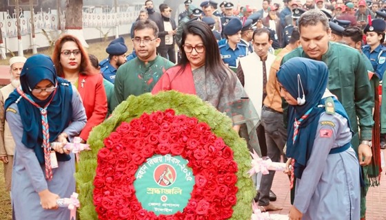 টাঙ্গাইলে যথাযোগ্য মর্যাদায় বিজয় দিবস উদযাপন