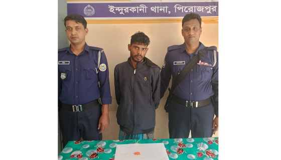 ইন্দুরকানীতে ইয়াবাসহ যুবক গ্রেফতার