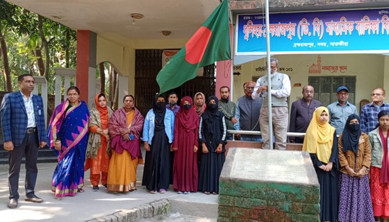 সাতক্ষীরা ডিবি গার্লস হাইস্কুলে সভা ও সাংস্কৃতিক অনুষ্ঠান