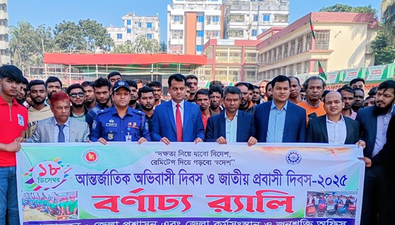 চাঁদপুরে আন্তর্জাতিক অভিবাসী ও প্রবাসী দিবস পালিত